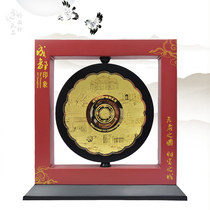 Sands Sun Bird Gifts Giant Panda Shu brocade ornaments double-sided embroidered turntable Sichuan characteristics can be customized