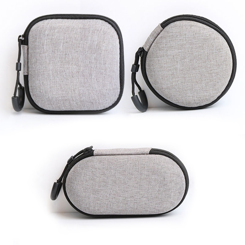 EVA headphone case protection shell cover portable small charger data line Bluetooth headphone accommodating packet number finishing package