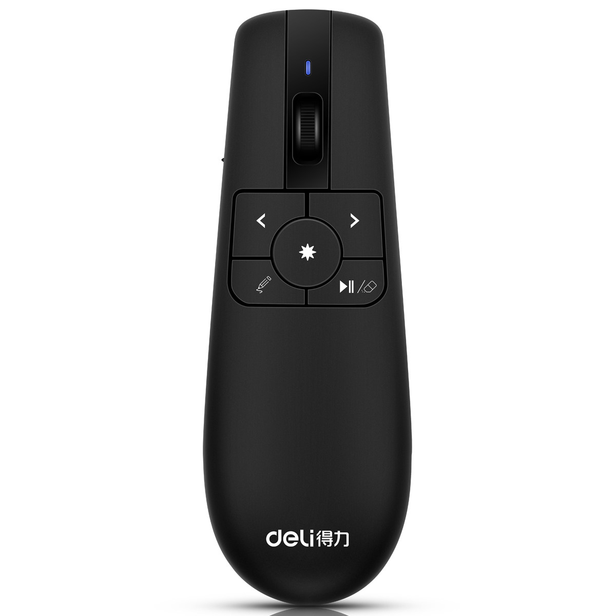 deli effective 2803 ppt page turning pen remote control pen laser projection pen charging teaching wireless electronic pointer