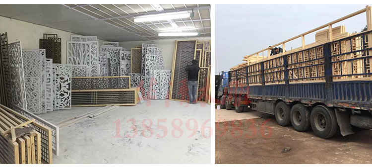 Tùy chỉnh Dongyang khắc gỗ Cửa cổ Trung Quốc và cửa sổ gỗ rắn lưới hiên chia màn hình TV nền tường chạm khắc cửa - Màn hình / Cửa sổ giá vách ngăn gỗ sồi