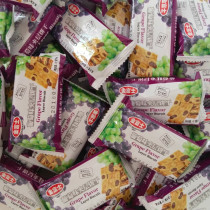 Jinfuji grape strawberry pineapple sandwich biscuits box 10kg bulk office casual meal snacks Snacks