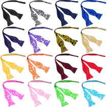 LSLYMY Paisley cashew banquet formal business fashion casual yarn-dyed hand tie male married British
