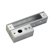 YLI willin electronic BBK-500 internal open narrow frame door electric insert lock bracket up and down without frame glass access lock