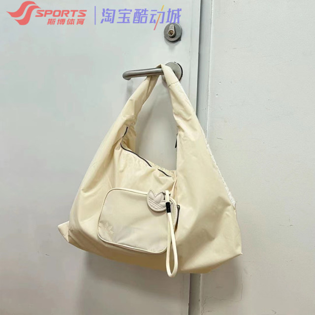 ຖົງບ່າ Adidas ຂອງແມ່ຍິງ clover detachable mini bag casual shoulder cloud bag IX5259JP0144