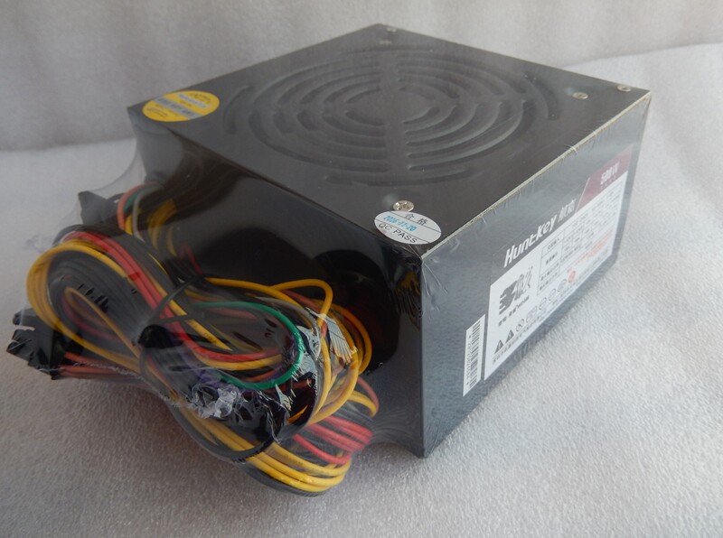 Hangjia 500W power supply computer power supply main shell host desktop power supply mute power supply support backline