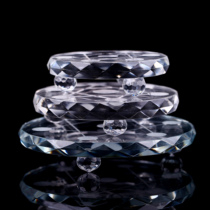 Crystal column Seven-star array chassis base Crystal agate jade ball bracket Ball seat Five-element array plate ornaments 8-30cm