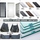 Hangzhou Zhuji glass partition office glass partition wall aluminium alloy tempered glass door louver ສູງ partition wall