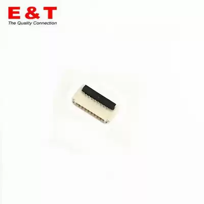 0 5 pitch FPC FFC connector 8P Rear clamshell H=1 0 Socket 6718K-Y08N-01L Spot