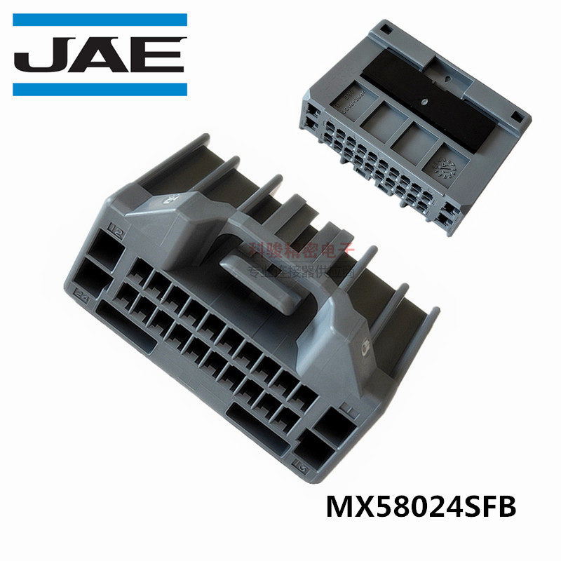 JAE original car connector MX58024SFB female head power supply rubber shell new to spot