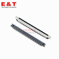 Computer keyboard FPC connector FFC cable socket interface 0 8 pitch 34p vertical sticker 6781-e34n-00r