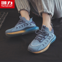 Pull back mens shoes coconut shoes mens 2022 summer new mesh surface breathable mens sports casual shoes non-slip shock absorption