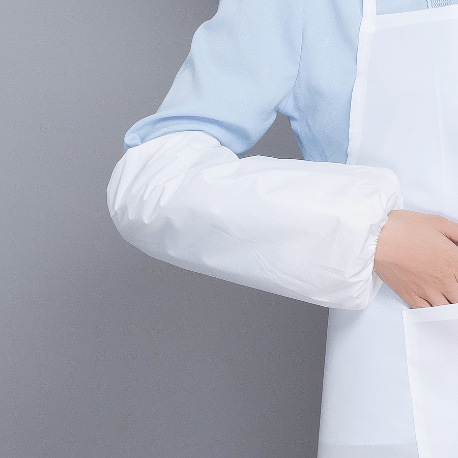 Waterproof cloth sleeves cover Anti-oil stain Adult long version coating Working abrasion resistant male and female Kitchen Labor Cover Sleeve Office Cuff