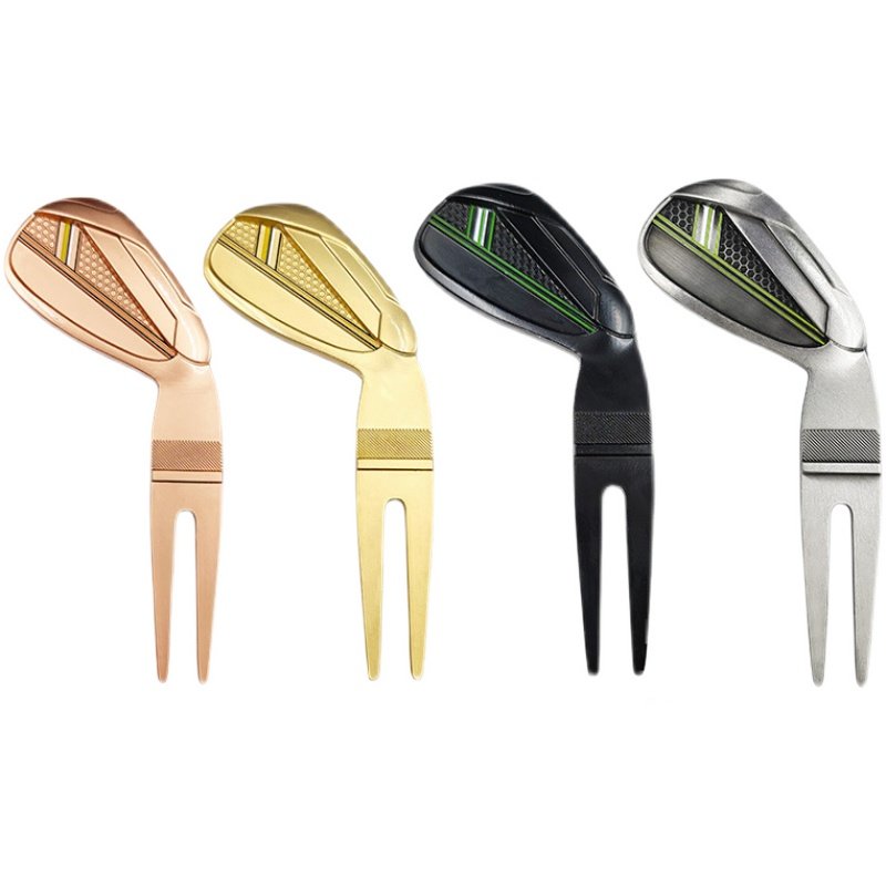 New Pint Golf Club Form Gilded Fruit Ridge Fork Club Restoration Lawn Tool Metal Fruit Ridge Fork-Taobao