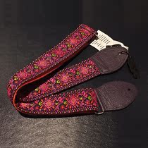 Chicago Origin Souldier Hendrix Guitar Bass Embroidery Strap