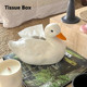 Cute cartoon Cole duck tissue box storage box
