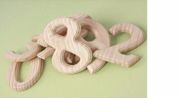 zakka木质DIY英文字母酒吧咖啡馆创意家居立体装饰品墙面挂饰壁饰