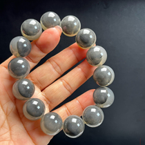Ruihuang Cui Natural Jade Fine Jewelry Yunnan Huanglong Jade Golden Sand Buddha Beads 16mm Bracelet Bracelet with Certificate