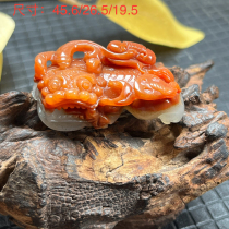 Ruihuang Cui Natural Jade Fine Jewelry Yunnan Huanglong Jade Overlord Pixiu Pendant Good Luck Headband Certificate