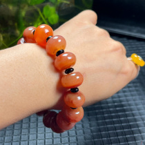 Ruihuang Cui Natural Jade Yunnan Huanglong Jade Fine Jewelry Abacus Bead Bracelet Bracelet Gift Certificate