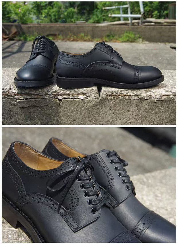 Giày cao gót Nhật Bản lớp da bò thấp Oxford Oxford đa năng Goodyear handmade đi lại bình thường - Giày thấp giày thể thao nam chính hãng