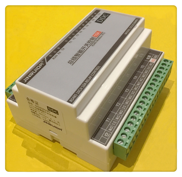 DDC programmable design bus smart switch controller 10-way switch RS485 bus control