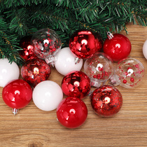 Plastic Christmas Ball decorations 30 Clothing Creative Storefront Windows Ceiling Scene Arrangement Hanging Decorated Colorful Ball Props