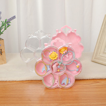 Cartoon Cute Children Small Leather Gluten Box Small Ornament Containing Box Children Candy Toy Box Full Moon Candy Box Gift Box