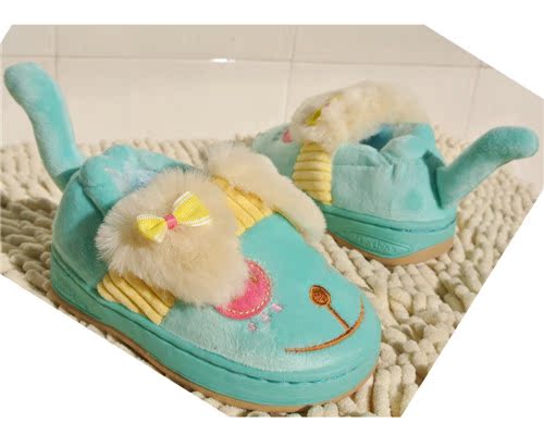 Chaussons enfants en suède pour hiver - semelle caoutchouc - Ref 1020974 Image 52