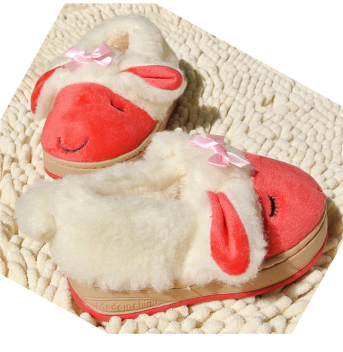 Chaussons enfants en suède pour hiver - semelle caoutchouc - Ref 1020974 Image 23