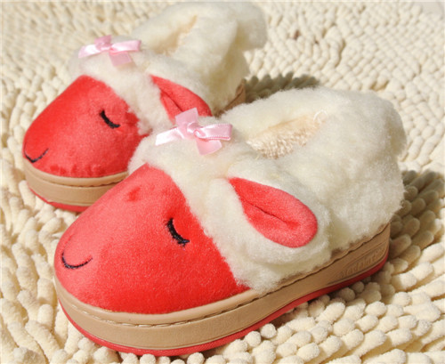 Chaussons enfants en suède pour hiver - semelle caoutchouc - Ref 1020974 Image 27