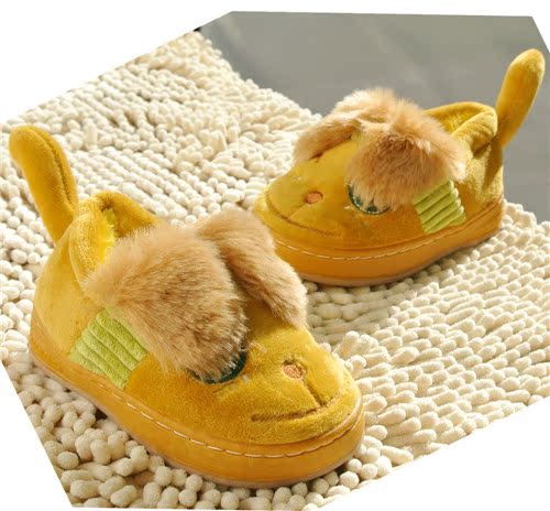 Chaussons enfants en suède pour hiver - semelle caoutchouc - Ref 1020974 Image 50