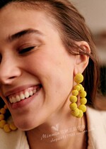 7 colors 22 early spring France Paris s ball earrings Charlie