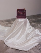 6-color French designer hai silk bamboo womens bag