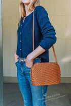 Multicolor 21 early spring sezane knitted cardigan gaspard in Paris France