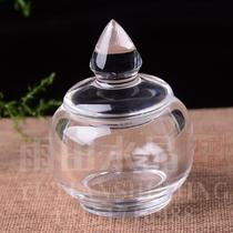 Natural pure body small white crystal stupa ornaments to provide for the preservation of the Pagoda