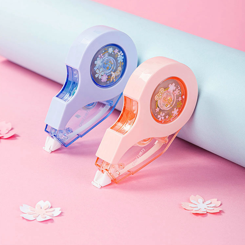 The Right-hand primary and middle school easy to grip correction with boxed large capacity 12 m children cute cartoon cherry blossom season 71546