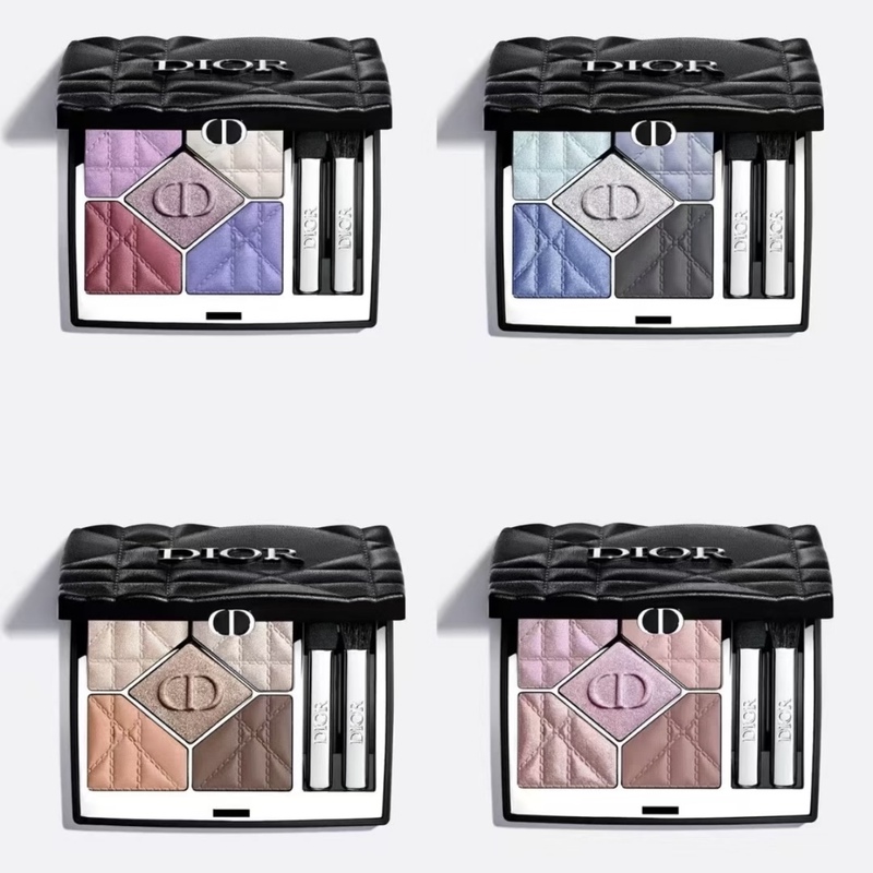 Super Hard to Find: New Dior 26Th Summer Limited Edition Five-Color Eyeshadow with Diamond Pattern 855/170/563/964