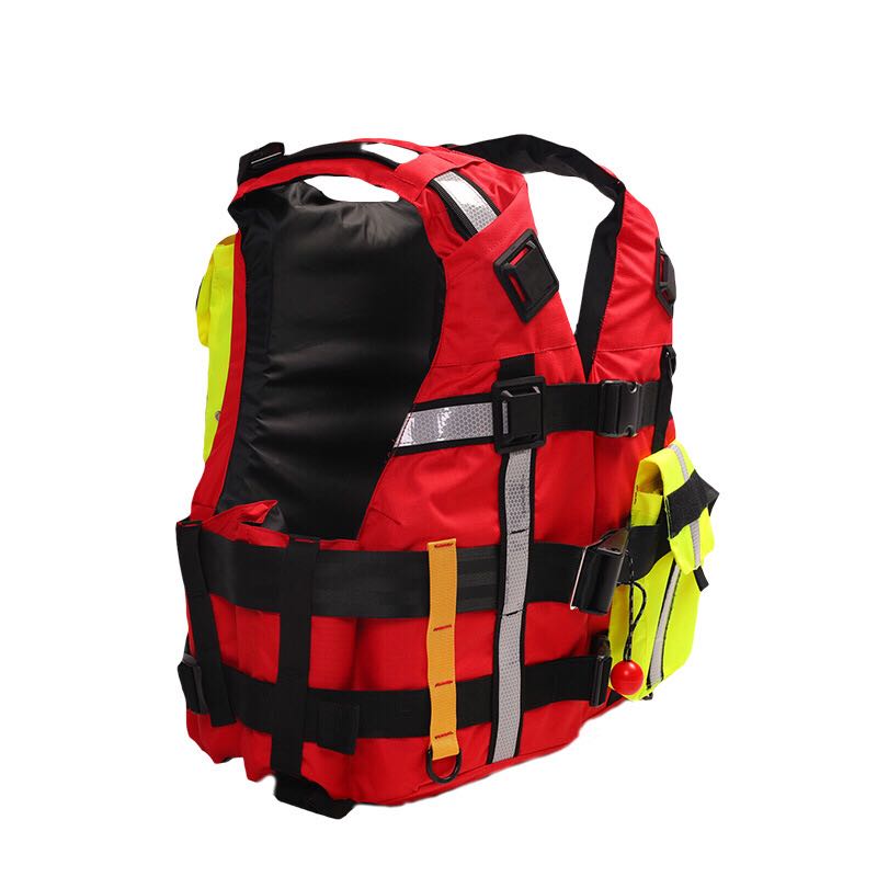 Water rescue life jacket large buoyancy life-saving vest outdoor torrent equipment marine waterproof protection Oxford cloth
