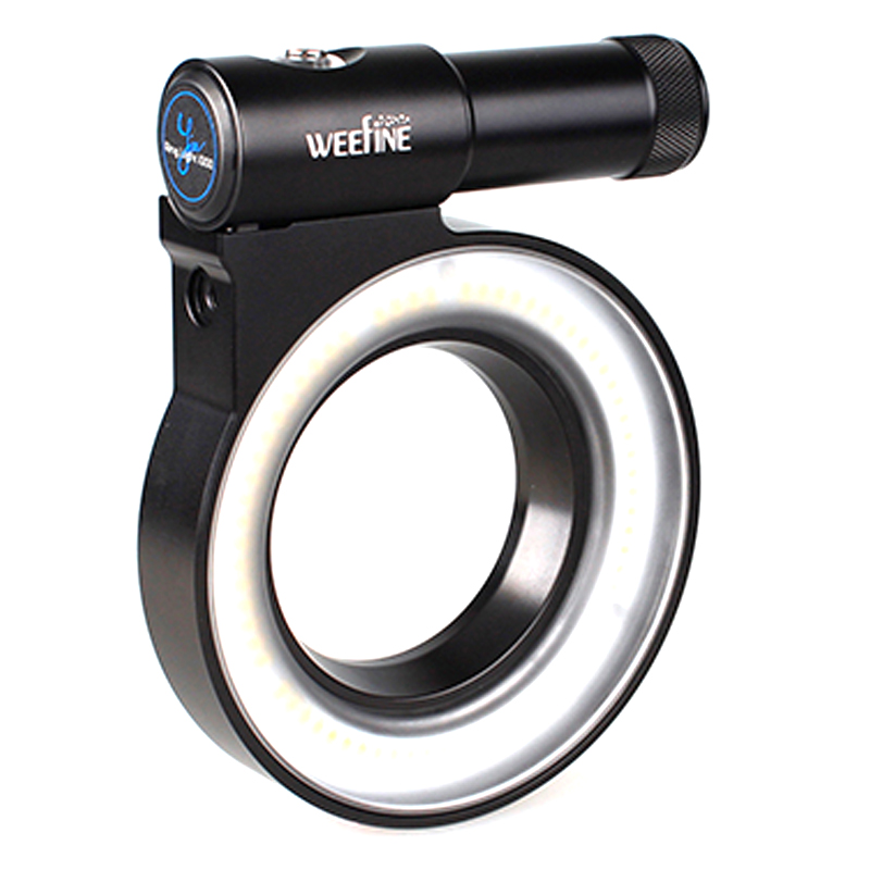 Weefine Ring Light RL1000 Lumens Diving Photography Macro Ring Light for TG6 RX100