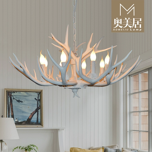 Ретро сельская креативная люстра для гостиной, в американском стиле