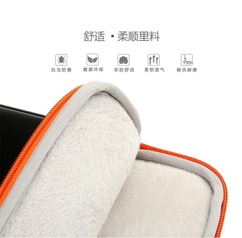 Táo máy tính xách tay máy tính tay nữ 14air13.3 không thấm nước mac 15.6-inch xách tay bao da bảo vệ chống sốc - Phụ kiện máy tính xách tay decal máy tính casio