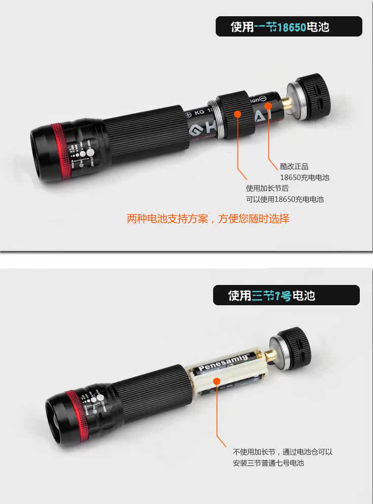 Lumière vélo BT-C31 - phare - Ref 2401541 Image 10