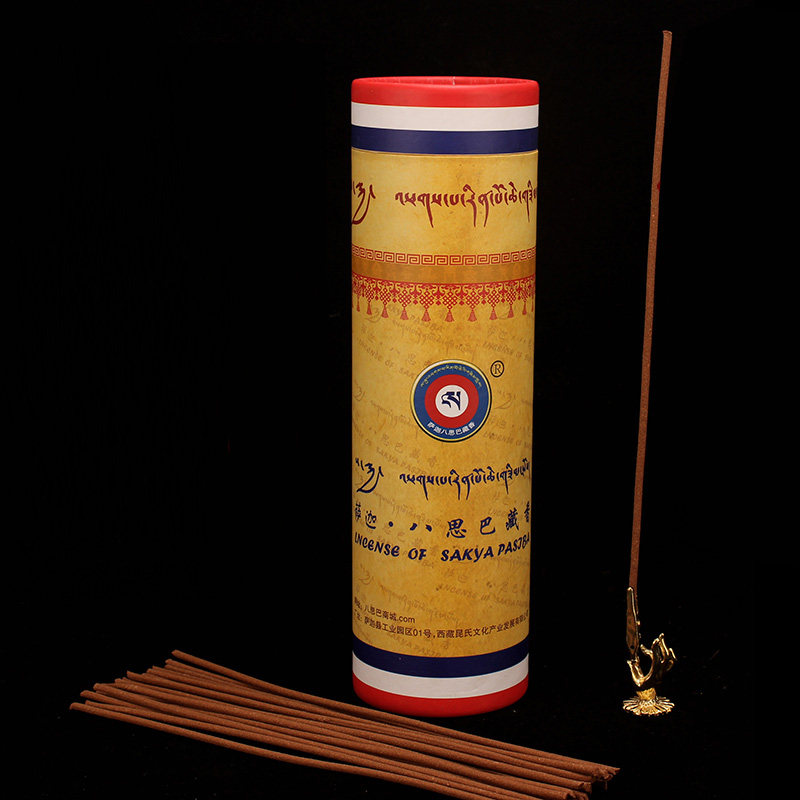 Tibet's Sakya Eight Siba natural Tibetan incense hand line incense for the incense millennia