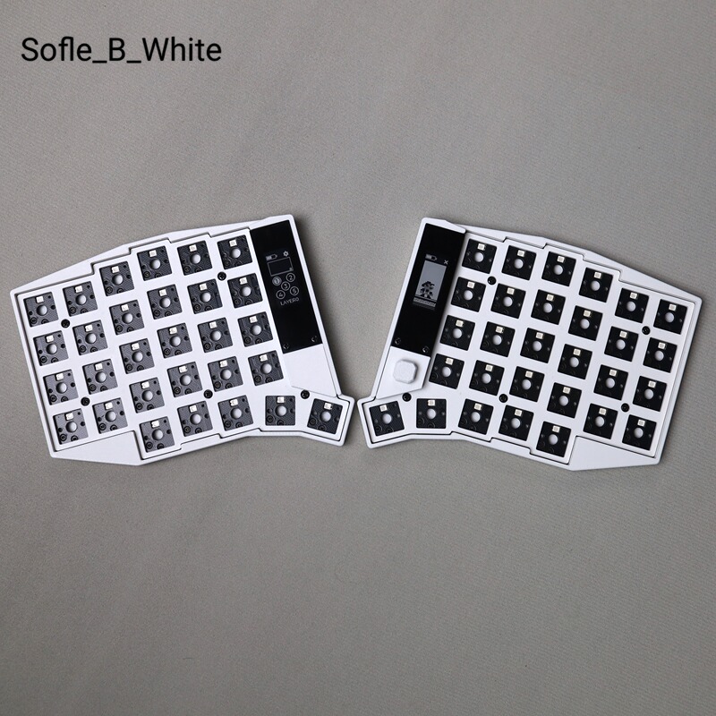Sofle Wireless Split Keyboard Kit Kaih Low Profile Choc V1 V2 Low Profile Sofle Wireless Split Keyboard Kit Kaih Low Profile Choc V1 V2 Low Profile