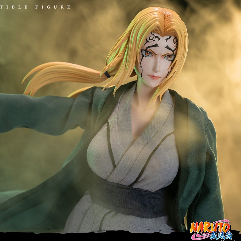 Authentic In-Stock Rocket Toys Naruto Shippuden Tsunade Action Figure Collectible