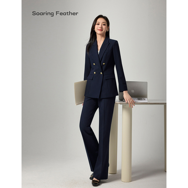 Soaringfeather Professional Suit Set Summer Women's Civil Service Exam Commuting Suit Formal Wear Group Purchase Selection Soaringfeather Professional Suit Set Summer Women's Civil Service Exam Commuting Suit Formal Wear Group Purchase Selection