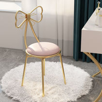 Makeup Chair dresser Stool Minima Modern Light Lavish Internet Red Butterfly Fairy Bedroom Special Easy Leaning Back Chair