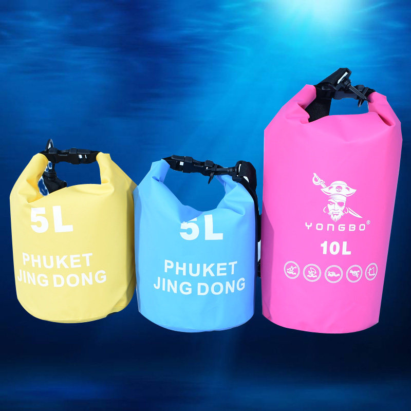 Outdoor waterproof bag waterproof bag swimming storage bag travel beach mobile phone snorkeling with butt backpack drifting bucket bag