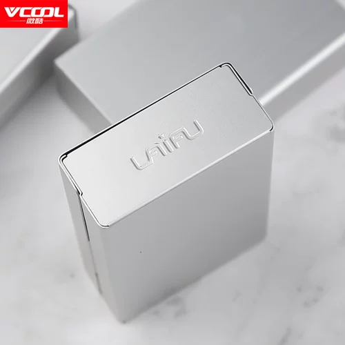 Мужской мультяшный креативный легкий и тонкий металлический портативный милый портсигар