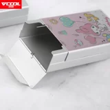 Мужской мультяшный креативный легкий и тонкий металлический портативный милый портсигар